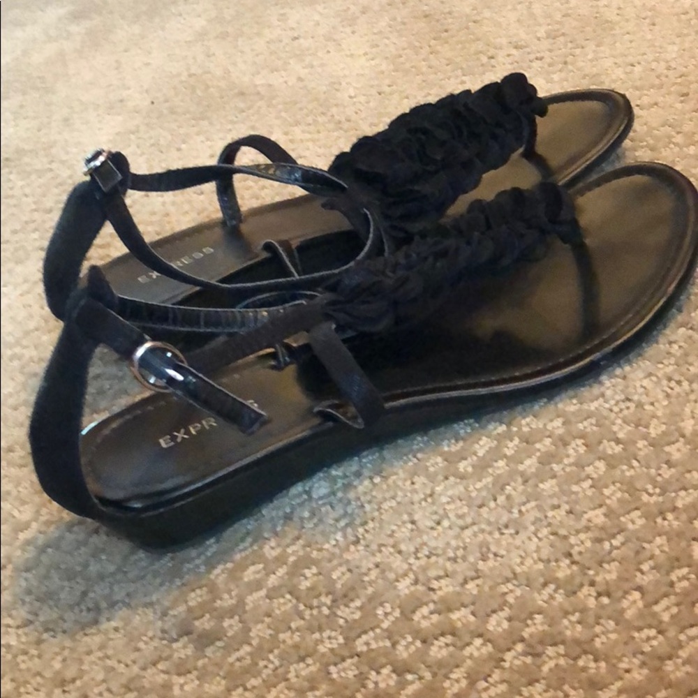Express black sandal - Picture 2 of 3
